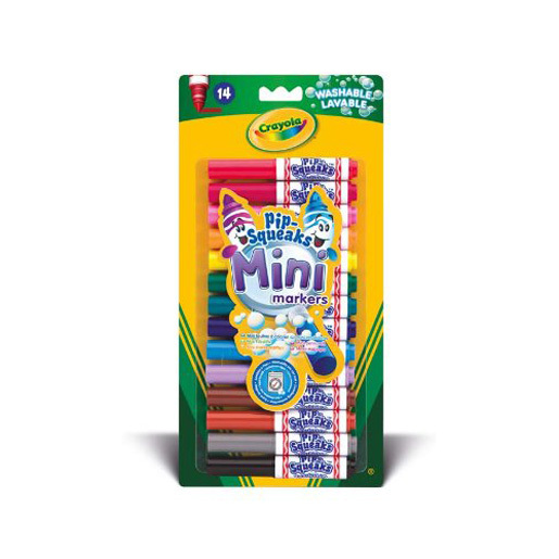 Crayola - 14 Pip-Squeaks Mini Markers