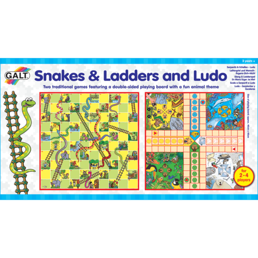 Galt Snakes & Ladders and Ludo Board Game