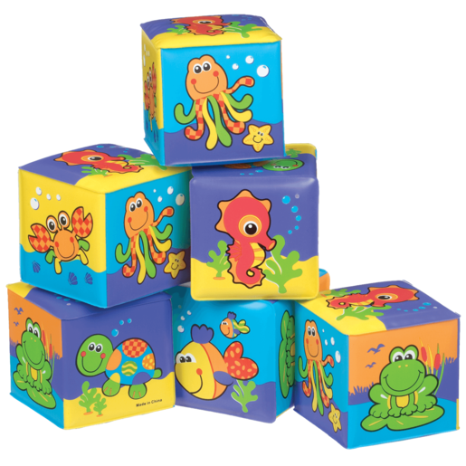 Playgro Soft Cubes Bath Toy