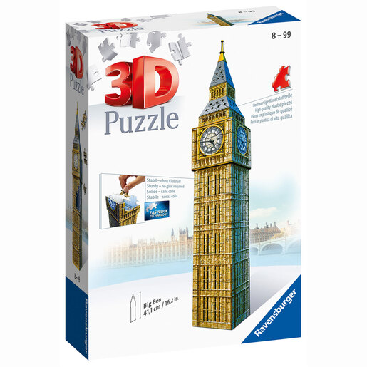 Image of Ravensburger Big Ben 3D Jigsaw Puzzle (216 Pieces)