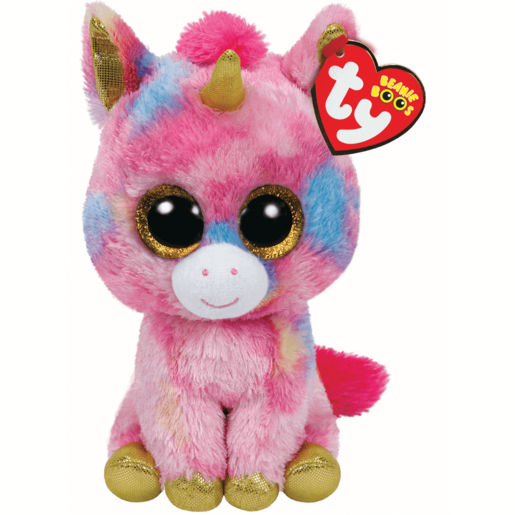 Ty Beanie Boos - Fantasia The Unicorn 15cm Soft Toy