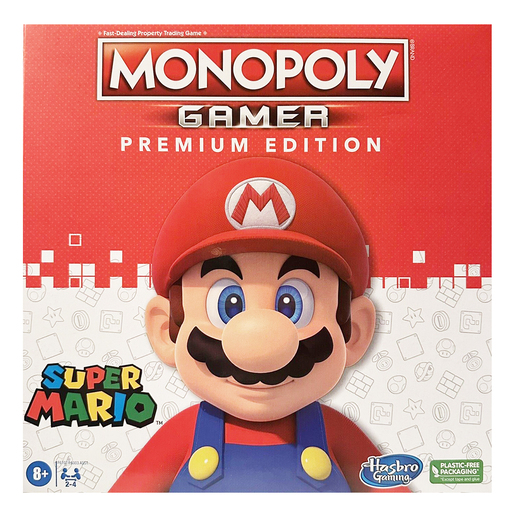 Monopoly Gamer Super Mario Premium Edition Board Game