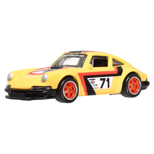 Hot Wheels Car Culture - '71 Porsche 911 Vehicle - Yellow