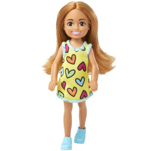 Barbie Chelsea 15cm Doll - Heart-Print Dress