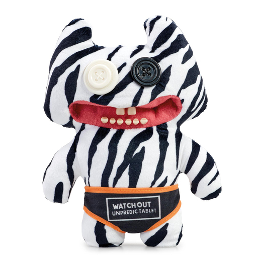 Fuggler FuggGlow Stinkface Soft Toy - Zebra