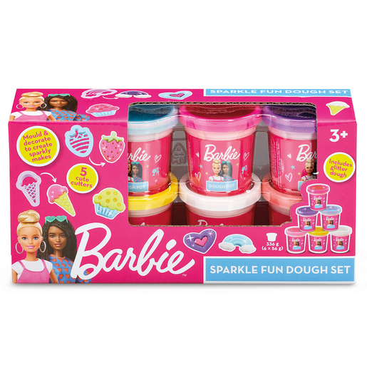 Barbie Dough Sparkle Fun Set Playset
