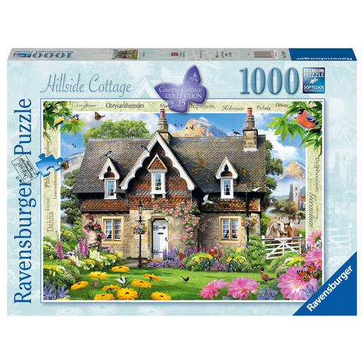 Ravensburger Country Cottage No 15 Hillside Cottage 1000 Piece Puzzle