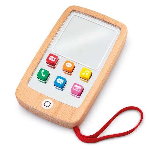 Early Learning Centre Wooden Baby Mirror Phone