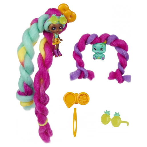 Candylocks Mina Colada and Grizz Summer Pop Party Playset