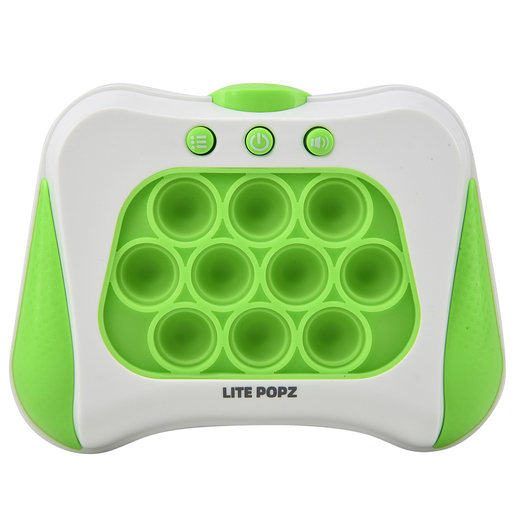 Lite Popz Push Button Game - Green