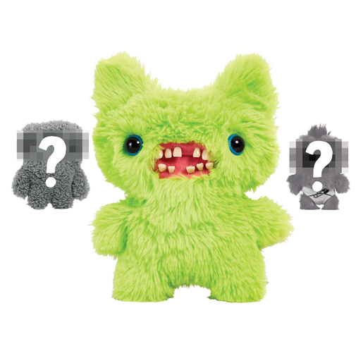Fuggler Family - Screech Soft Toy with Mystery 12cm Fuggler and Baby Fugg (Styles Vary)