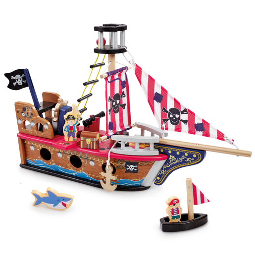Early Learning Centre Wooden Pirate Ship