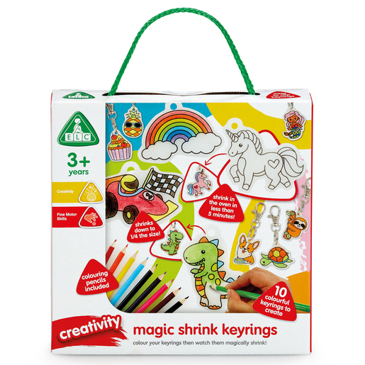 Early Learning Centre Shrinky Keyrings Playset