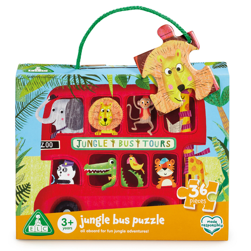 Early Learning Centre Jungle Bus Puzzle