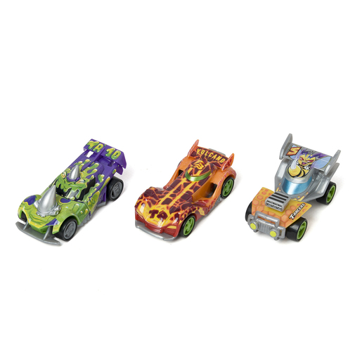 T-Racers Mix N' Race Cars 3 Pack (Styles Vary)