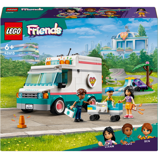 LEGO Friends Heartlake City Hospital Ambulance Set 42613
