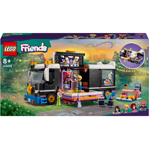 LEGO Friends Pop Star Music Tour Bus Set 42619