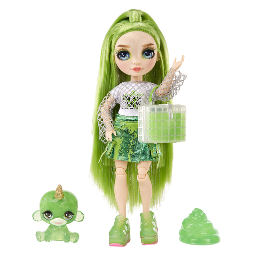 Rainbow High Classic Jade Hunter Doll with Slime Kit