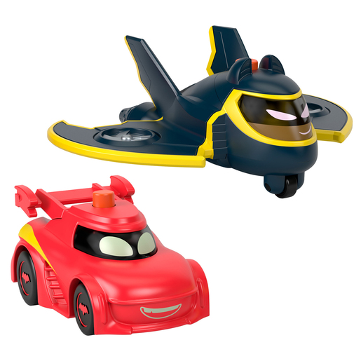 Fisher-Price DC Batwheels - Redbird and Batwing Light-Up Racers