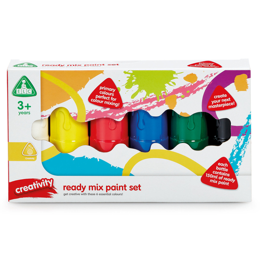 Early Learning Centre Ready Mix Paint Set 6 Pack
