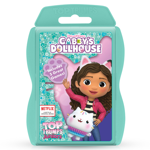 Gabby's Dollhouse Top Trumps Juniors Card Game