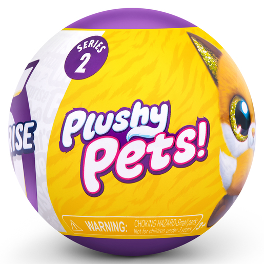 5 Surprise Series 2 Plushy Pets! Mystery Capsule (Styles Vary)