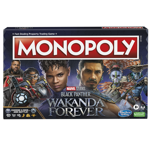 Monopoly Marvel Black Panther Wakanda Forever Game