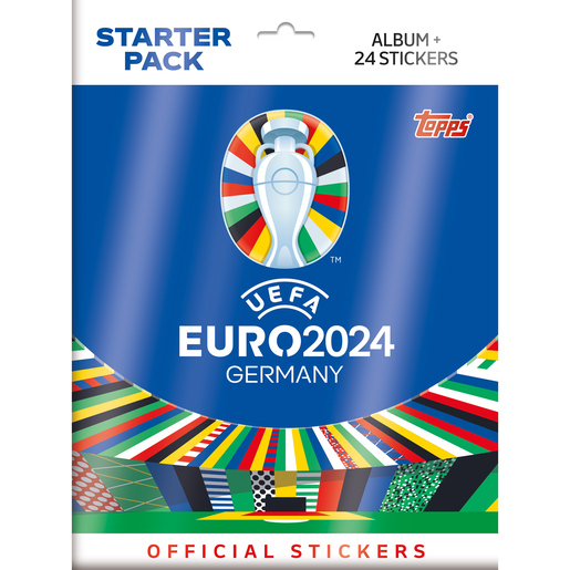 Match Attax EURO 2024 Sticker Album Starter Pack