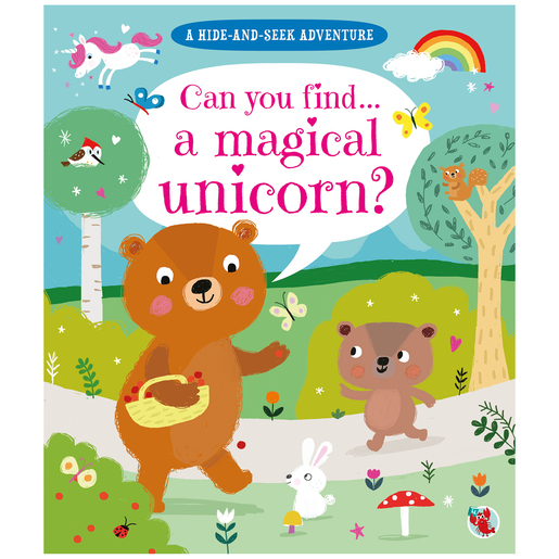 Can you find... a Magical Unicorn? Hide-and-Seek Adventure Book