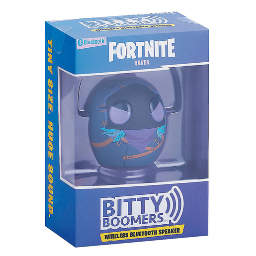 Bitty Boomers Fortnite Mini Bluetooth Speaker - Raven