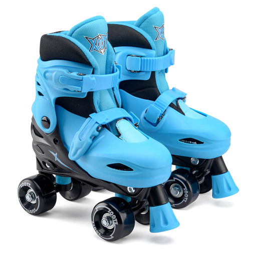 Xootz Adjustable Quad Roller Skates Size 9-12 (Blue)