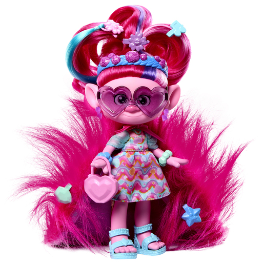 DreamWorks Trolls Band Together - Queen Poppy Hairsational Reveals Doll