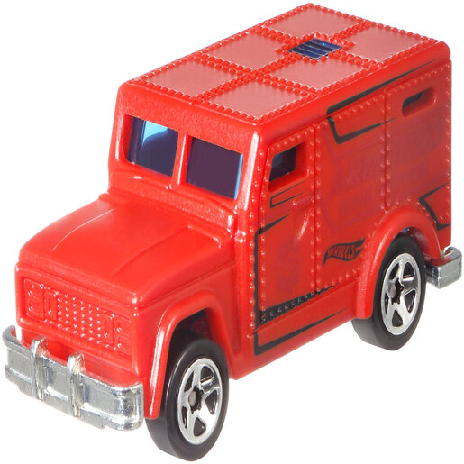 Hot Wheels Colour Shifters Vehicle - Armored Truck (Red to Black)