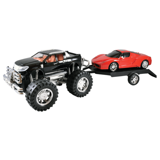 Team Power: Off Roader 4 x 4 Crusher and Trailer