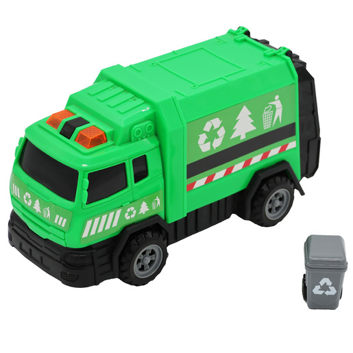 Friction Lights and Sounds Garbage Truck