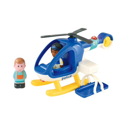 Image of Happyland Lights and Sounds Police Helicopter