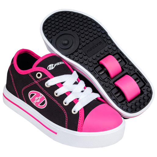 Image of Heelys Size 1 Classic Pink Skate Shoes