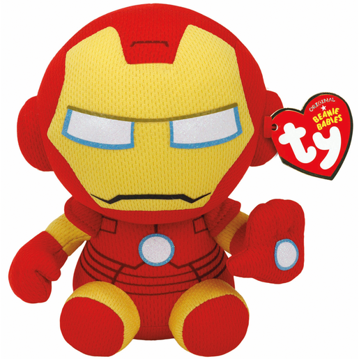 Ty Beanie Babies - Iron Man 22cm Soft Toy