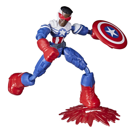 Bend and Flex Marvel Avengers Figure - Captain America