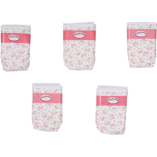 Baby Annabell Nappies - 5 Pack
