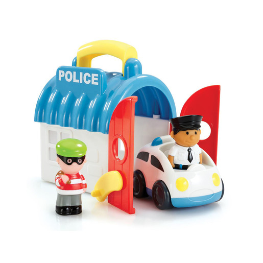 Happyland Take And Go Police Station Playset