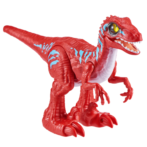Robo Alive Rampaging Raptor Dinosaur - Red