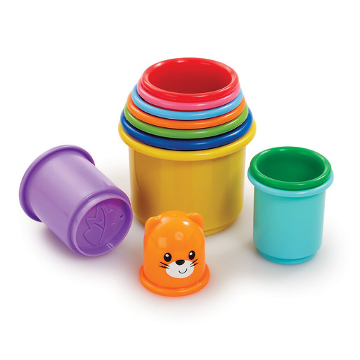 Image of Little Lot Rainbow Stacking Cups