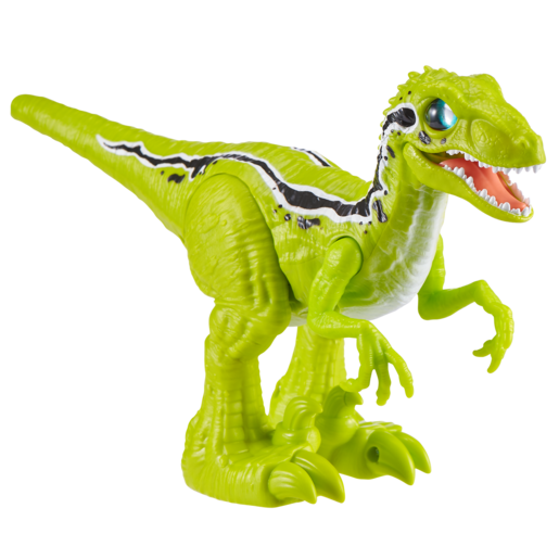 Robo Alive Rampaging Raptor Dinosaur - Green
