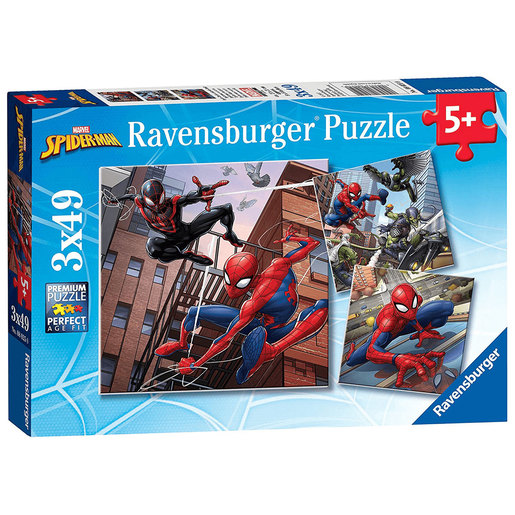 Ravensburger Spider-Man - 3x49 Pieces Puzzle