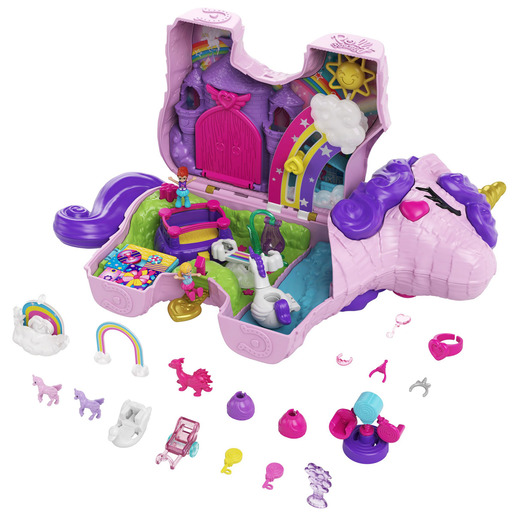 Polly Pocket Playset Unicorn Party Playset