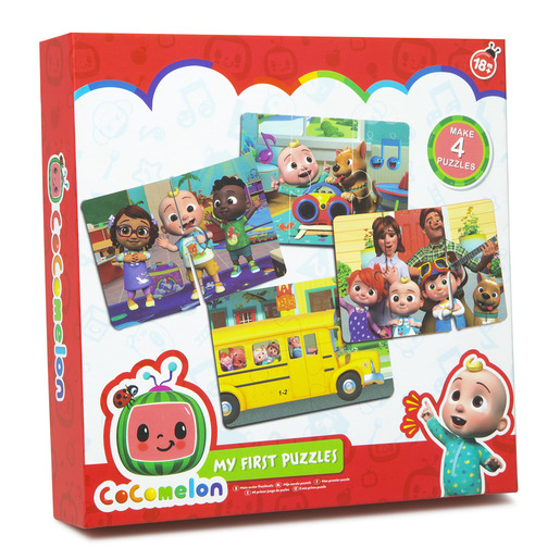 CoComelon My First Puzzles Set 4pk