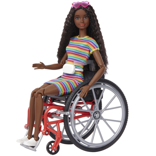 Barbie Fashionista Wheelchair Doll - Dark Hair