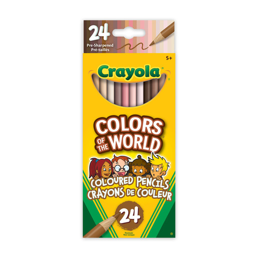 Image of Crayola 24 Coloured Pencils