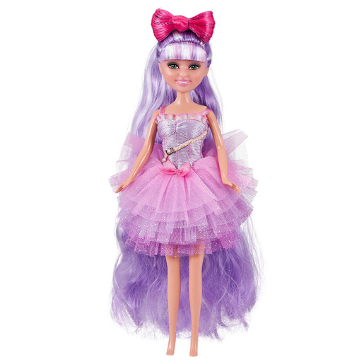 Sparkle Girlz Hair Dreams Doll by Zuru - Purple